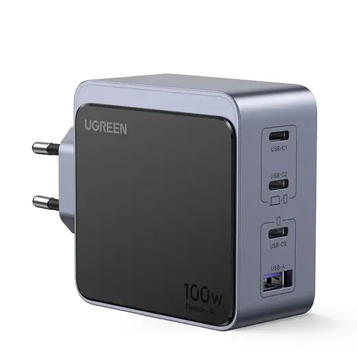 UGREEN Nexode S 100W 4-Port GaN Fast Charger EU grey