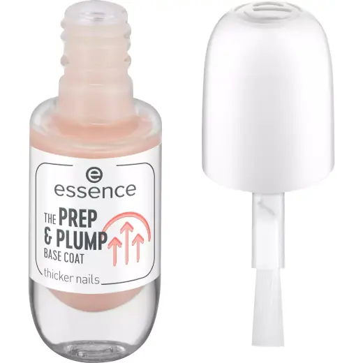 Essence, The Prep & Plump, Top Coat, Nail Polish, 8 ml