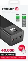 Swissten Power Line Power Bank External Charging Battery 40 000 mAh 100W