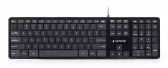 Gembird Chocolate Keyboard USB US Black