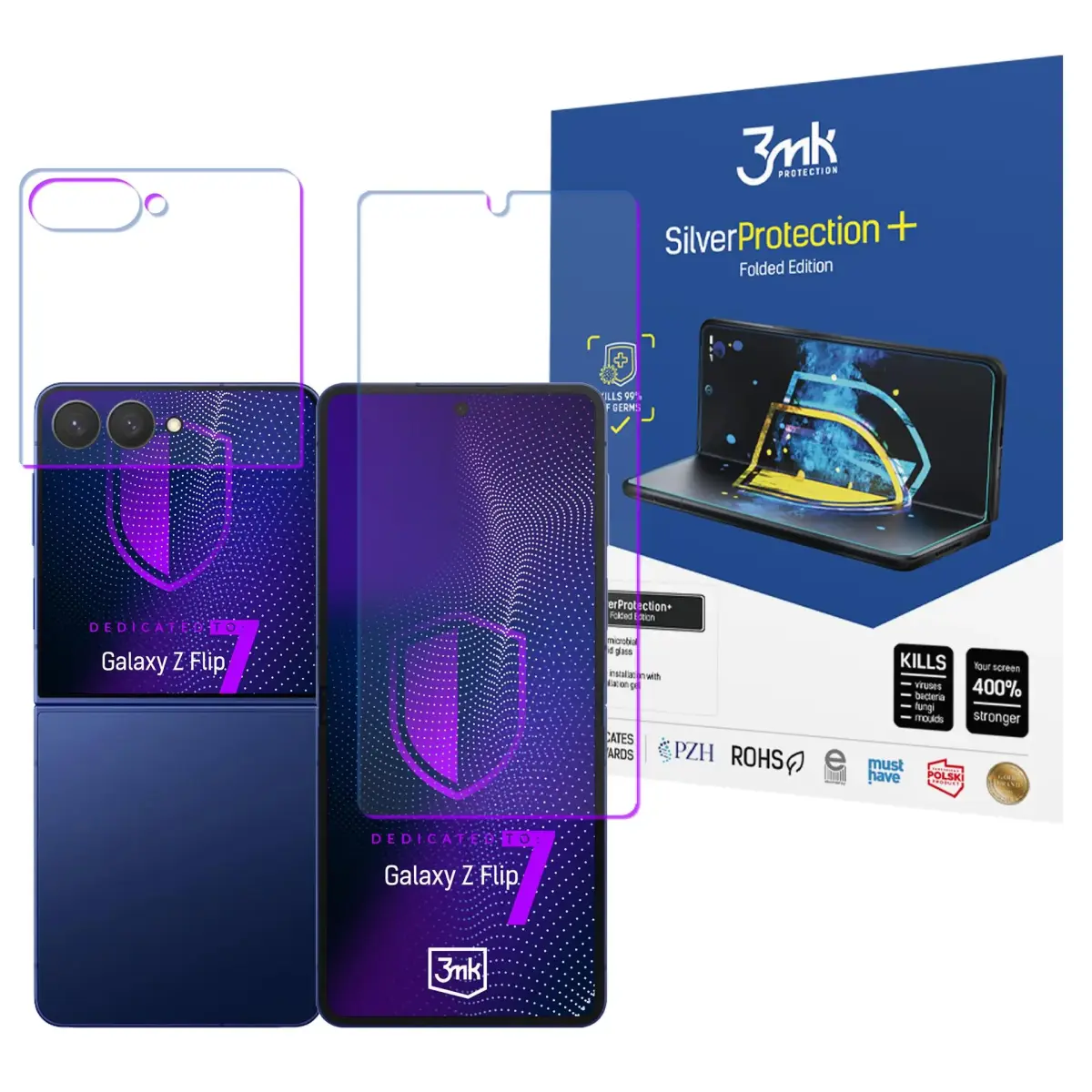 3mk Protection 3MK SilverProtect+ aizsargplēve telefona