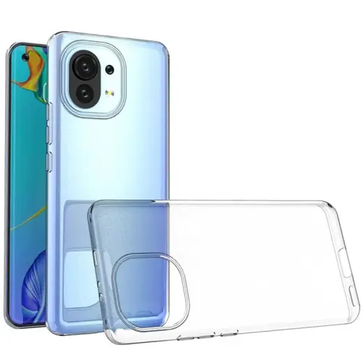 Fusion ultra 0.3 mm silicone case for Xiaomi Mi 11 transparent