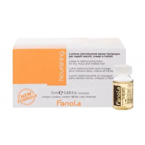 Fanola Nourishing Leave-in Restructuring Lotion 12 X 12ml