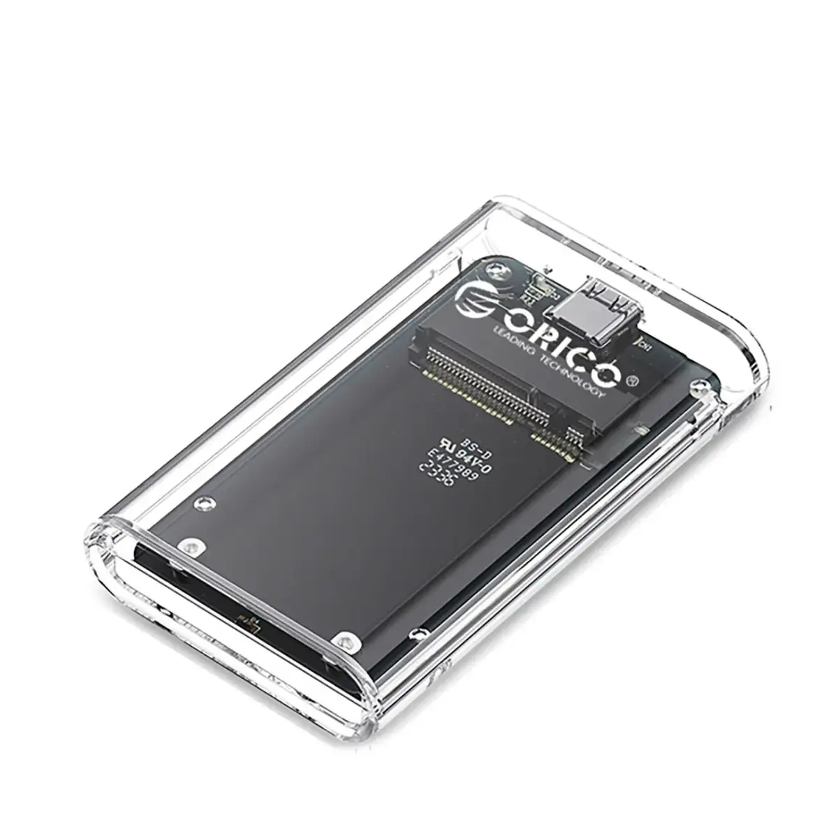 Orico TC10-MS MSATA USB-C 3.2 5Gb|s Disk Cartridge - Transparent