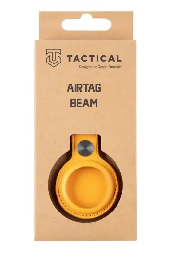 Tactical Airtag Beam Leather Yellow