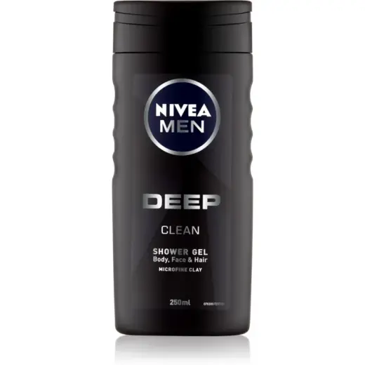 Nivea Deep Clean Shower Gel for Men - 250ml