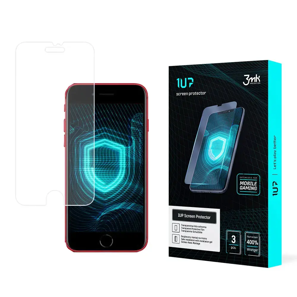 3mk 1UP aizsargstikls telefonam iPhone 7 | iPhone 8 | iPhone SE 2020