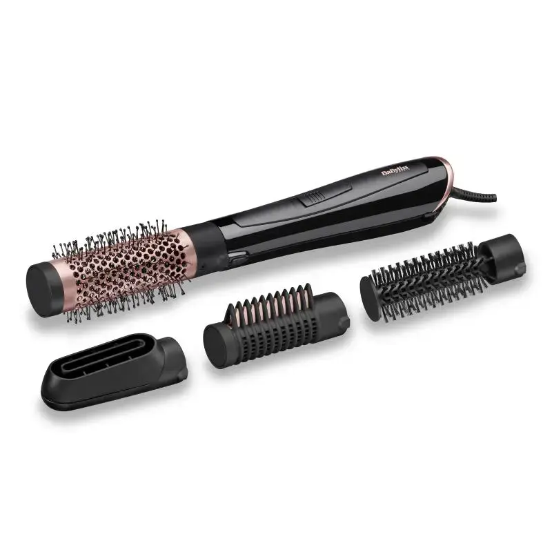 BaByliss Hot Air Brush (AS126E) Perfect Finish black Schwarz