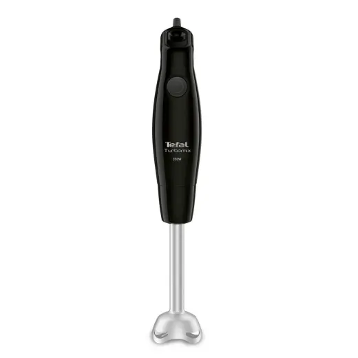 TEFAL rokas blenderis Turbomix 350W, melns/nerūsējošais tērauds