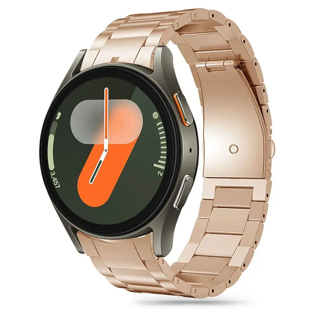 TECH-PROTECT STAINLESS SAMSUNG GALAXY WATCH 4 | 5 | 5 PRO | 6 | 7 | FE BLUSH GOLD