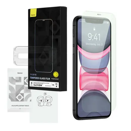 Tempered glass Baseus Crystal Eye 0.3 mm for iPhone 11|XR