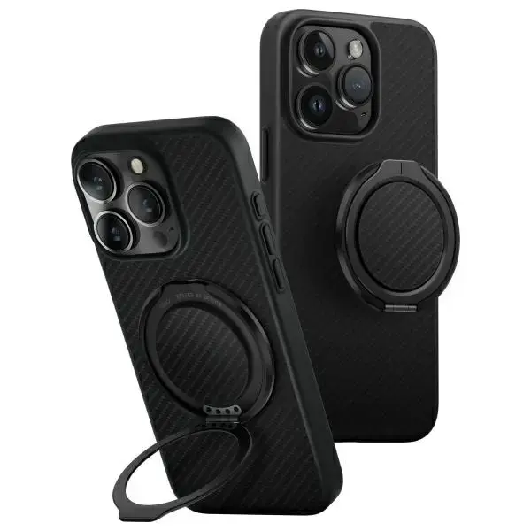 UNIQ etui Keva Air iPhone 16 Pro Max      6.9" Magclick Charging czarny|carbon black