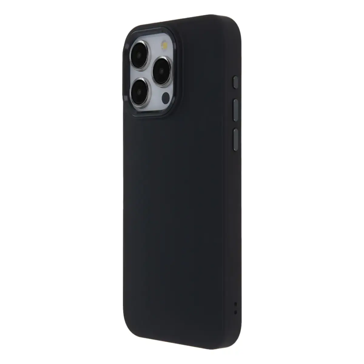 Satin Elegant Case for iPhone 15 Pro Max 6,7" black