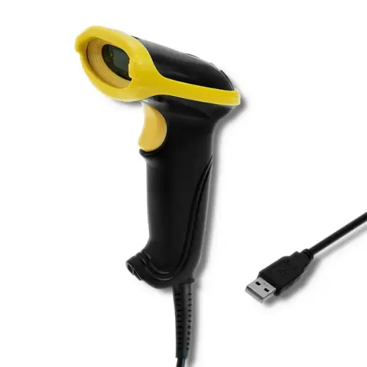 Qoltec barcode reader scanner | 1D | EAN | USB