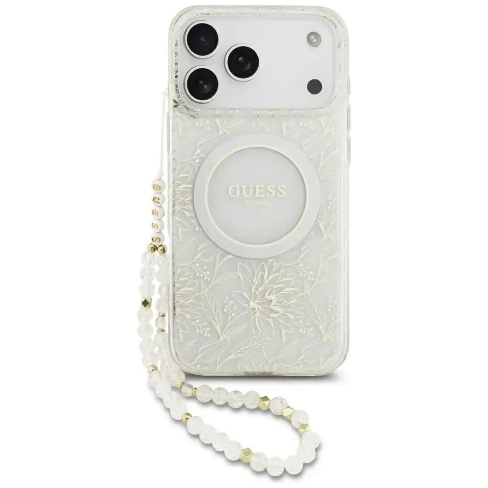 GUESS IML Flowers Allover Strap MagSafe