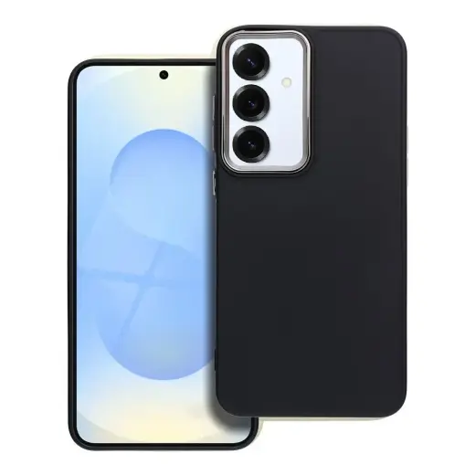 Frame telefono dėklas Samsung Galaxy S25+ (S936) juodas