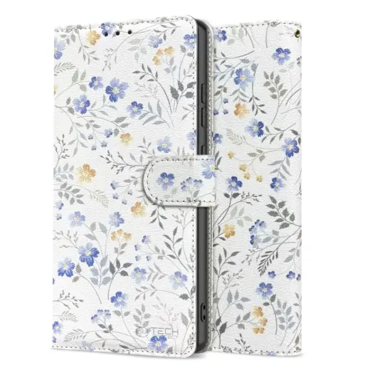TECH-PROTECT WALLET XIAOMI REDMI NOTE 14 PRO 5G | PRO+ PLUS 5G | POCO X7 5G SPRING FLOWERS Foto 3