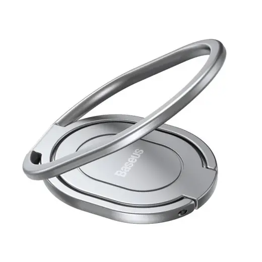 Baseus Rails self-adhesive ring holder phone stand silver (LUGD000012)