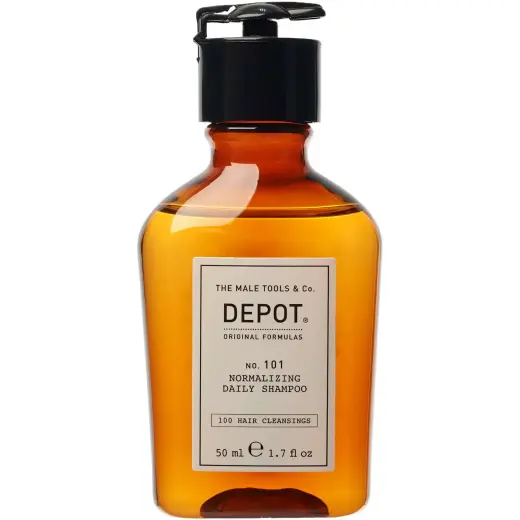 Depot, 100 Hair Cleansing No. 101, Botanical Complex, Hair Shampoo, Normalizing, 50 ml