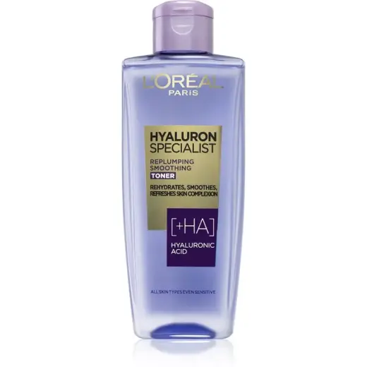 LOrÃ©al - Hyaluron Specialist Replumping Smoothing Toner - Filling Smoothing Tonic 200ml