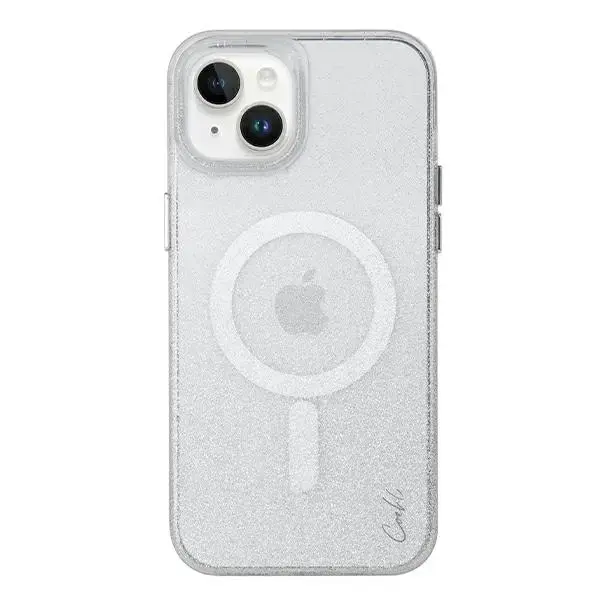UNIQ etui Coehl Lumino iPhone 14 Plus 6,7" srebrny|sparkling silver