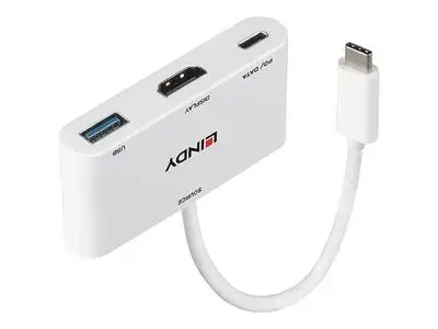 Lindy adapter - HDMI | USB - 18 cm