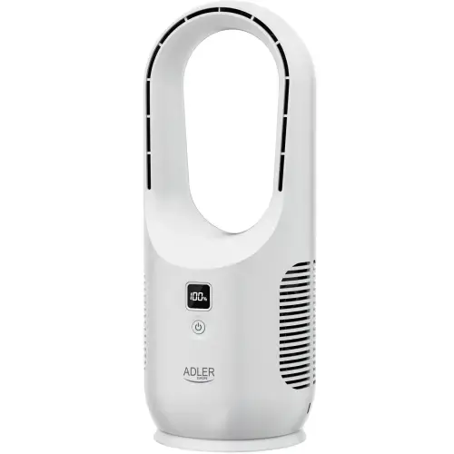 Adler AD 7343 Bezvadu galda ventilators bez lāpstiņām 34cm 2200mAh