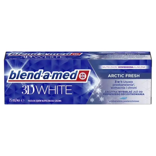 Blend-a-Med 3D WHITE ARCTIC FRESH zobu pasta 75ml