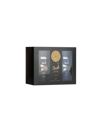 LATTAFA ASAD EDP SPRAY 100 ML + ZANZIBAR EDP SPRAY 100 ML SETS