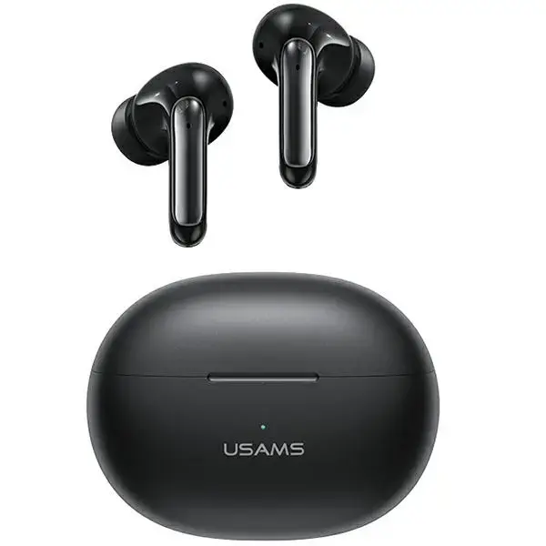 USAMS Słuchawki Bluetooth 5.3 TWS X-Don Series Dual mic ENC bezprzewodowe czarny|black BHUXD01 (SAMS-XD18)