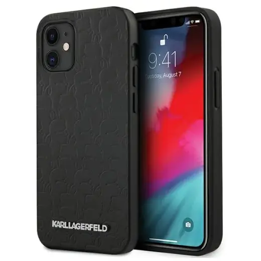 Karl Lagerfeld KLHCP12SPUKBK iPhone 12 mini 5,4" czarny|black hardcase Kameo