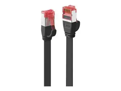 Lindy patch cable - 3 m - black