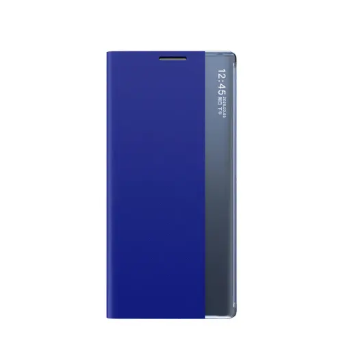 New Sleep knyginio tipo telefono dėklas su stovu Samsung Galaxy A36 5G (A366) mėlynas