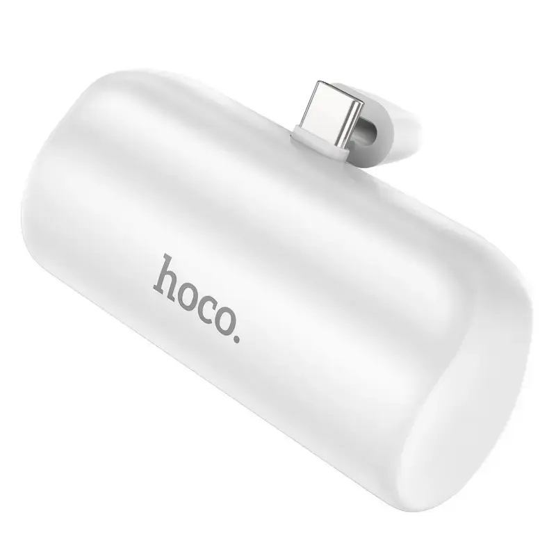 Ārējais akumulators Hoco J106 Tips C 5000mAh balts