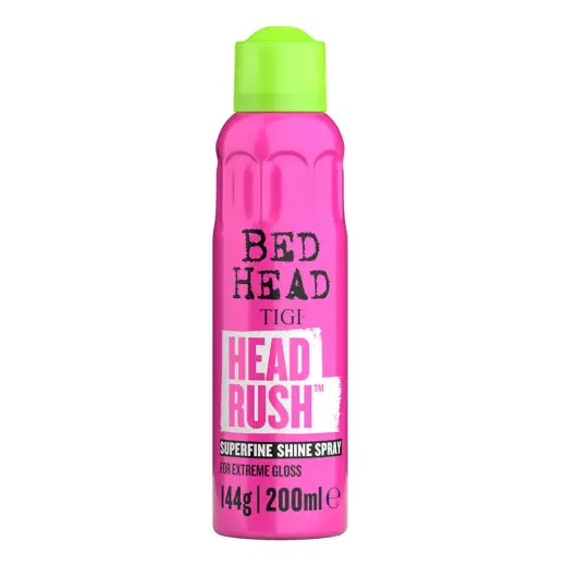 Tigi Headrush Shine Hair Spray for Smooth Shiny-Hair, 200Ml in Clear