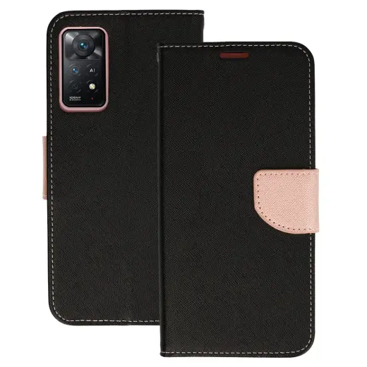 Fancy Case for Xiaomi Redmi Note 11 5G/Note 11S 5G/Poco M4 Pro 5G black-gold