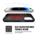 Vmax Triangle case for Samsung Galaxy S25 Plus navy blue Photo