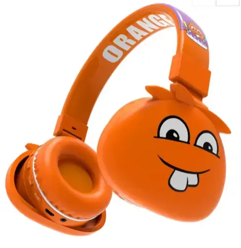Jellie Monsters Monster wireless headsets with radio | microphone | bluetooth 5.0 orange