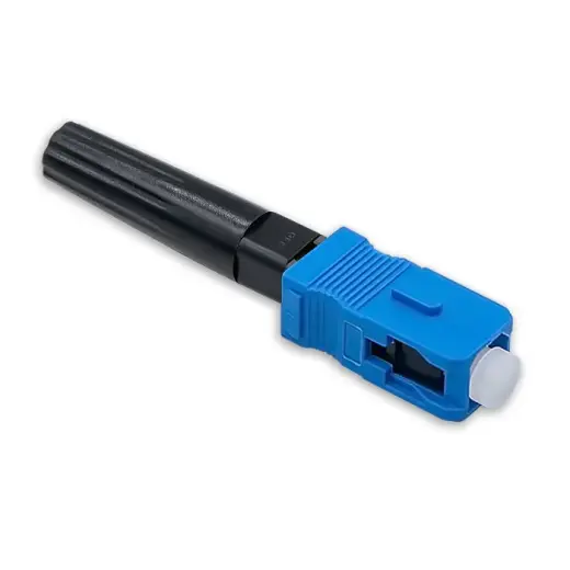 Qoltec SC / UPC fiber optic quick connector | Singlemode | 0.9 | Set of 10 pcs