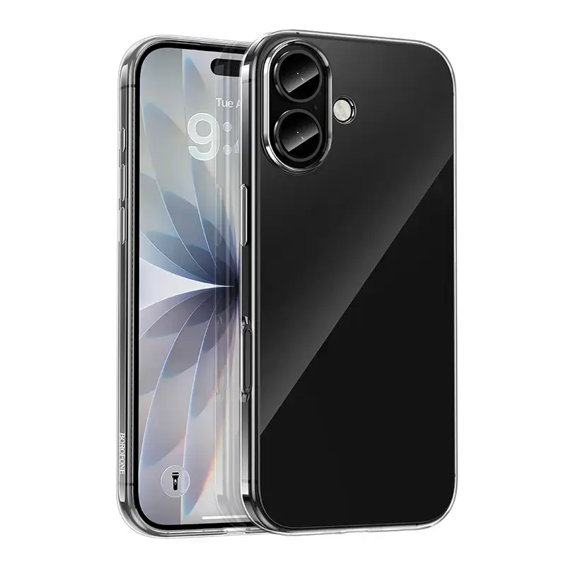 Borofone BI4 Ice Series maciņš telefonam iPhone 17 caurspīdīgs