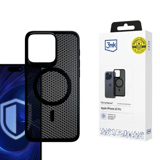 3mk COOLing MagCase phone case with MagSafe support for iPhone 16 Pro
