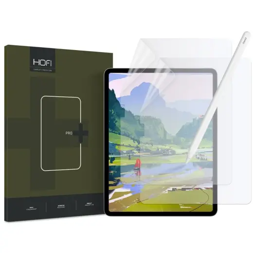 AIZSARGPLĒVE HOFI PAPER PRO+ 2-PACK IPAD 10.9 10 | 2022 MATĒTS CAURSPĪDĪGS