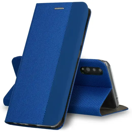 Vennus SENSITIVE knyginio tipo telefono dėklas iPhone 13 Pro mėlynas
