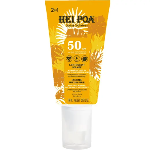 Hei Poa, Suncare, Sun Protection, Sunscreen Milk, SPF 50, 150 ml