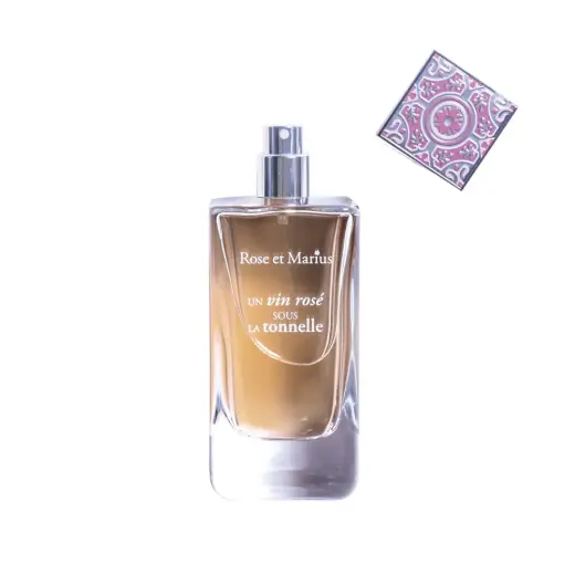 Rose et Marius, Un vin rose sous la tonnelle, Eau De Parfum, Unisex, 100 ml *Tester
