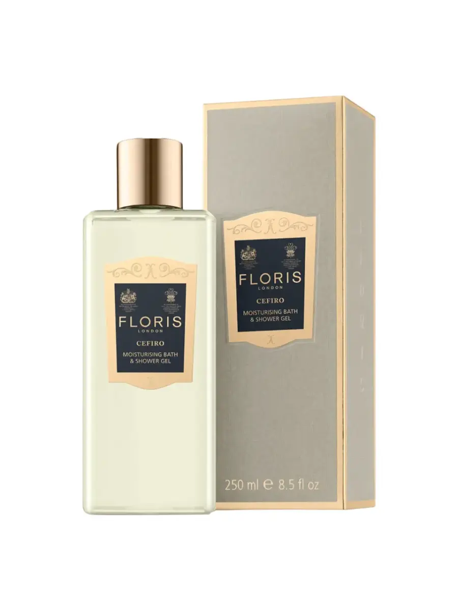 Floris Of London, Cefiro, Moisturizing, Shower Gel, For All Skin Types, 250 ml