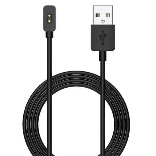 USB CHARGER MI BAND/SMART BAND 8/8 PRO BLACK 100CM