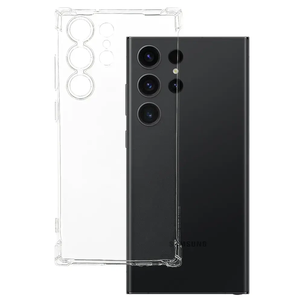 Clin Anti Shock 1,5mm for SAMSUNG GALAXY S23 ULTRA TRANSPARENT