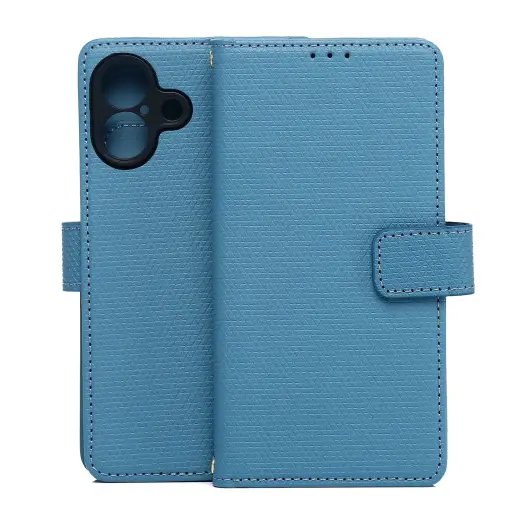 Smart Triangle book type phone case for iPhone 17 | iPhone 18 blue