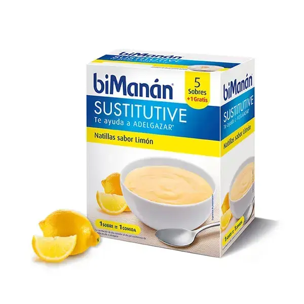BIMANÁN Bimanán Substitutive Lemon Custard 5 Units